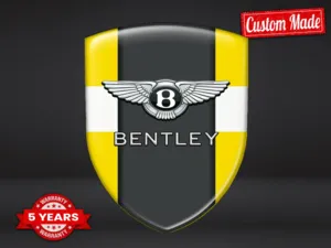 Bentley Distintivi Bombati Qualità Chic Etichette Cupola Top
